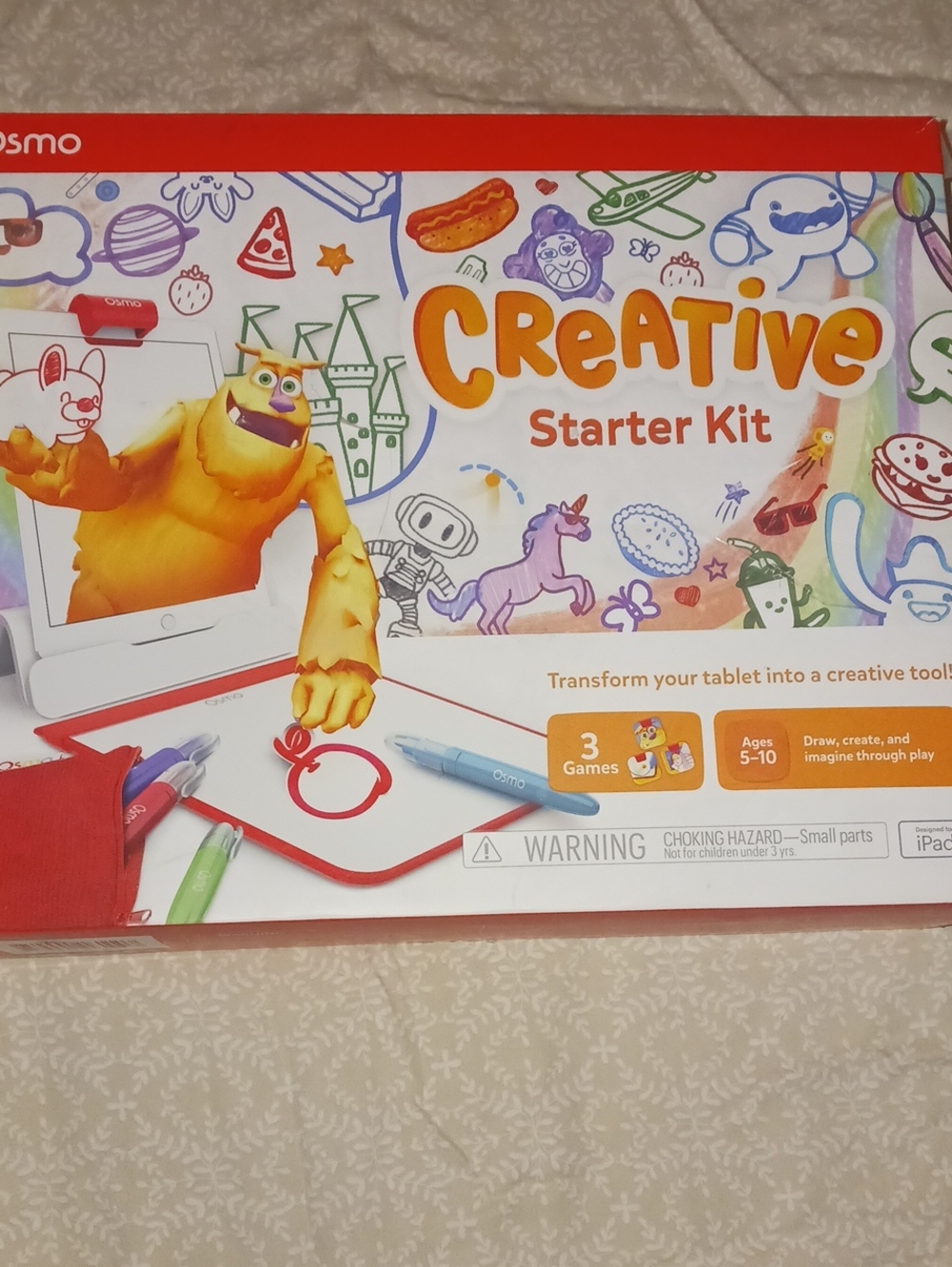 Osmo Creative Starter Kit for Tablet - White & Red